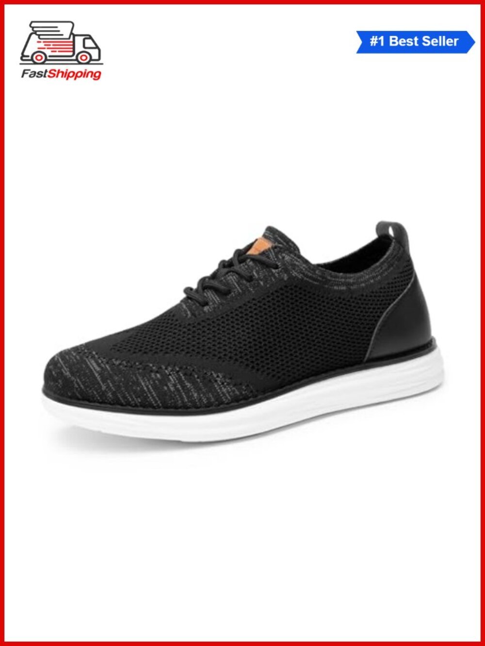 ✨ Bruno Marc Men's Grand-02 KnitFlex Lightweight Walking Shoes Sneakers